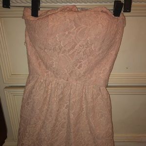 Light Pink floral cocktail dress